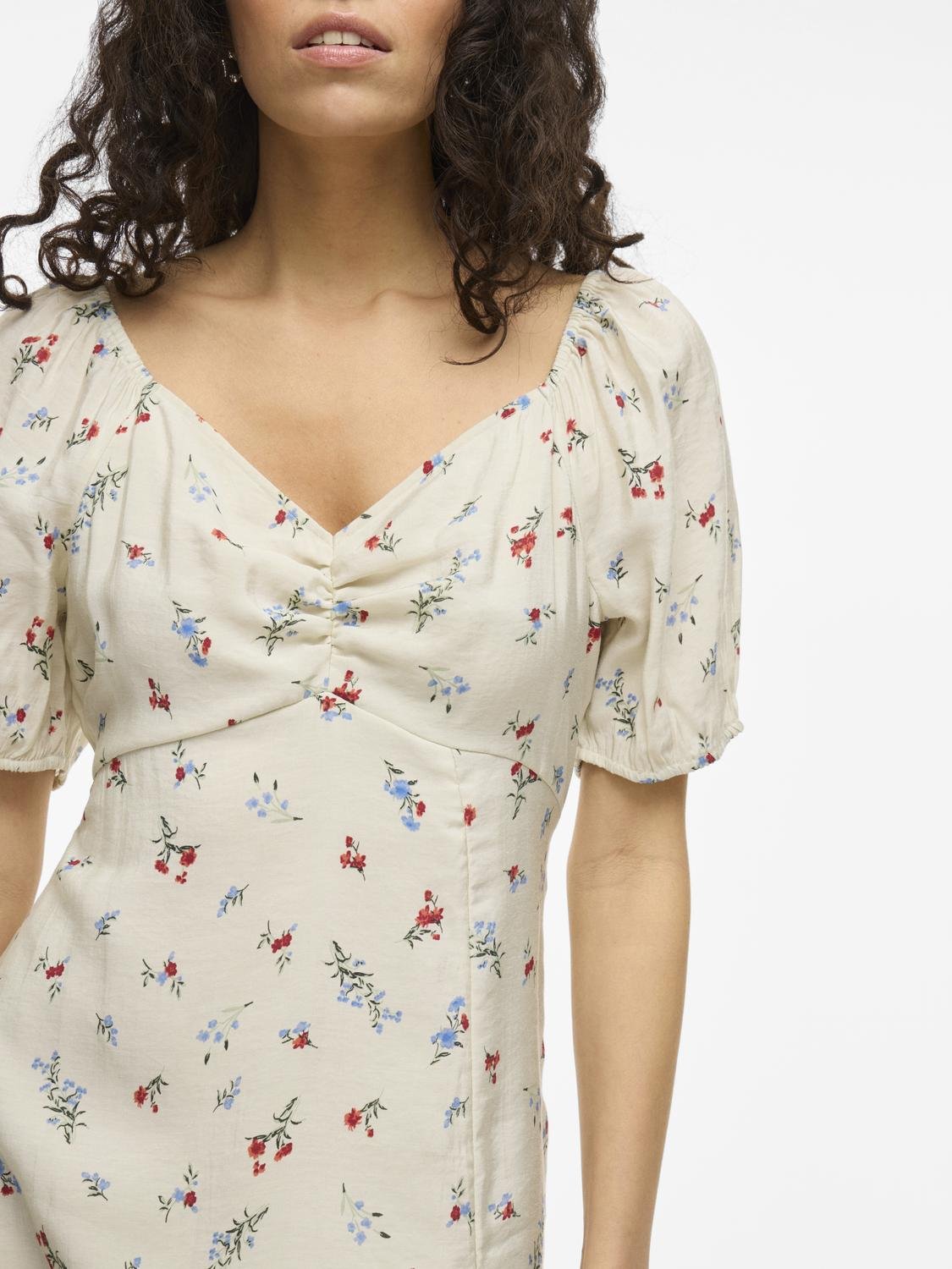 VIHAVANNE Midi Dress - Birch - VERO MODA & VILA Bergvik